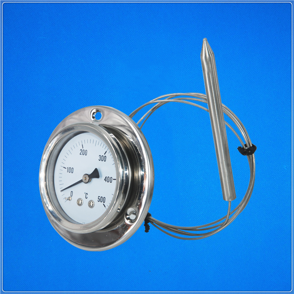 Oven capillary thermometer
